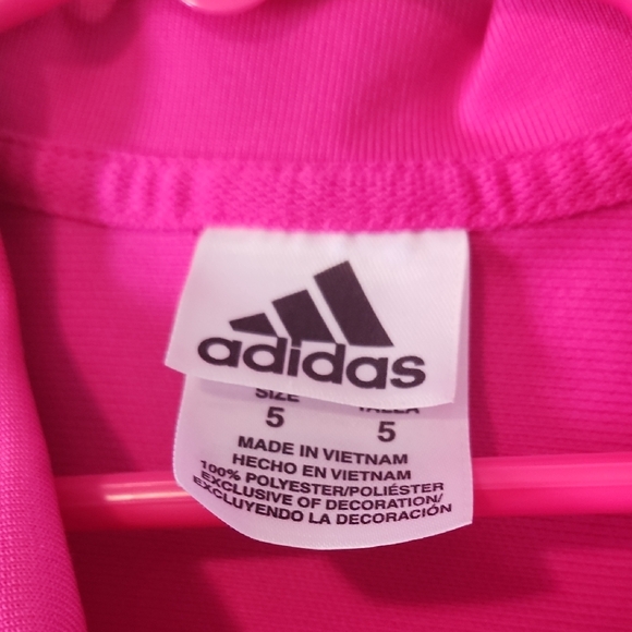 Adidas Hot Pink Tennis dress with shorts size 5 - Picture 3 of 7
